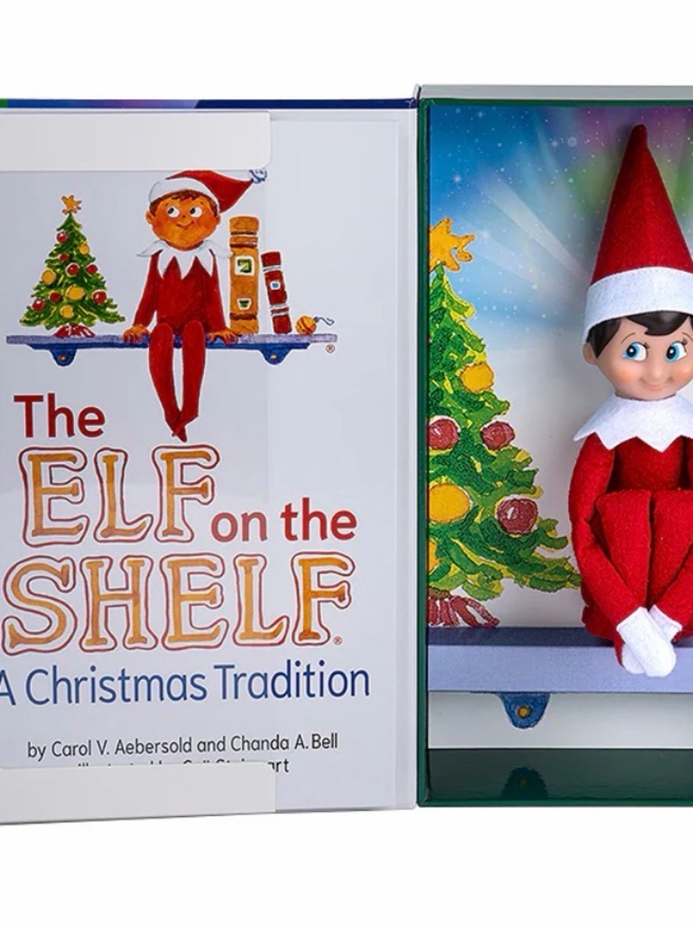 The Elf on the Shelf Red Elf Doll with Book
